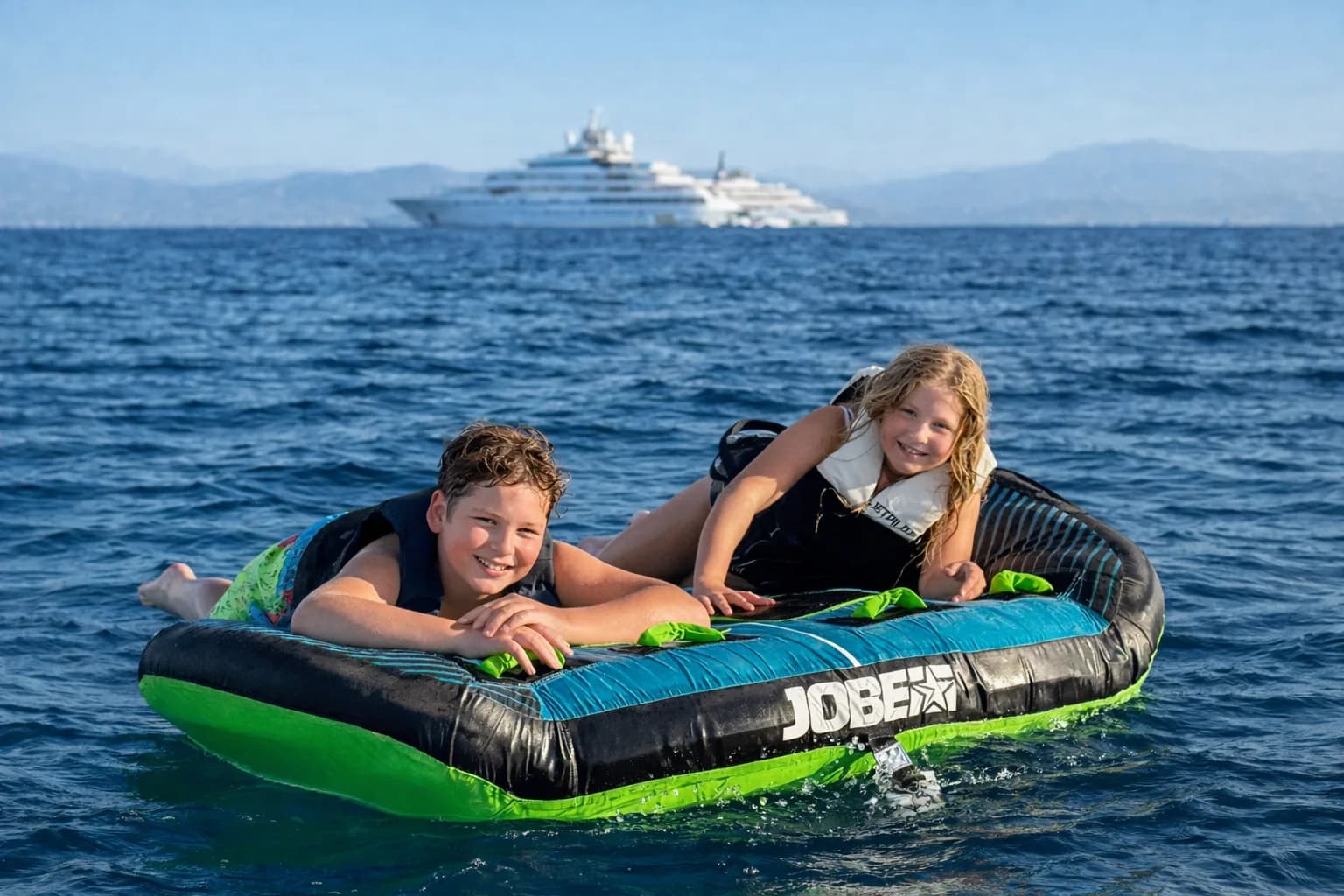 Gast bereitet Seabob für eine Unterwasserfahrt vor der Küste Sardiniens vor