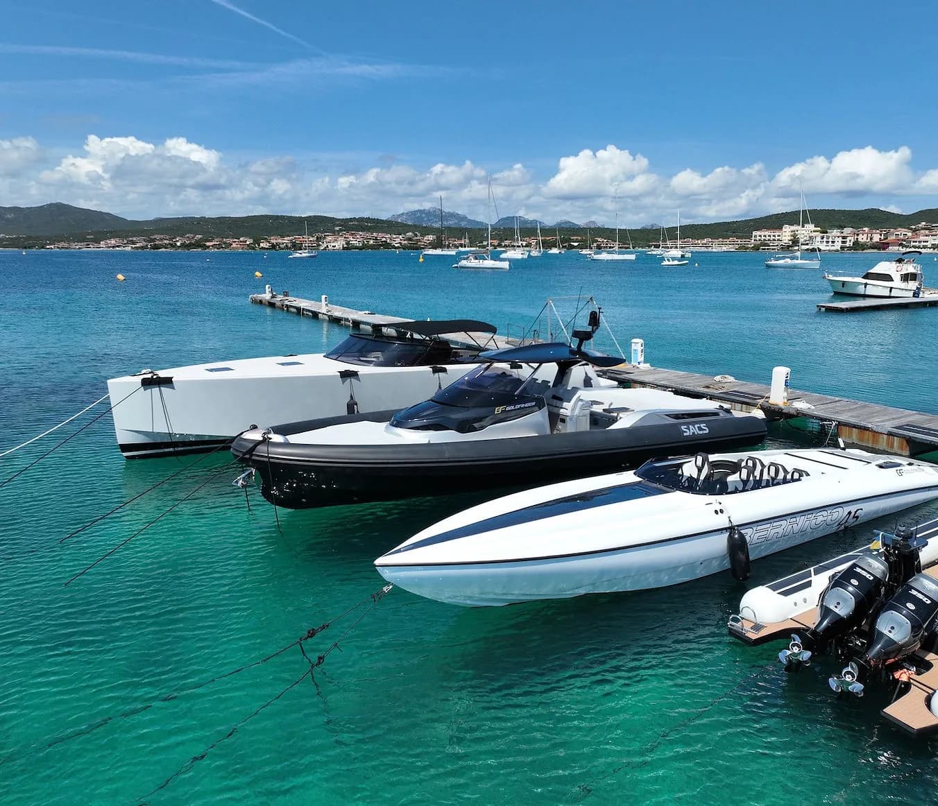 MareFun fleet at the pier