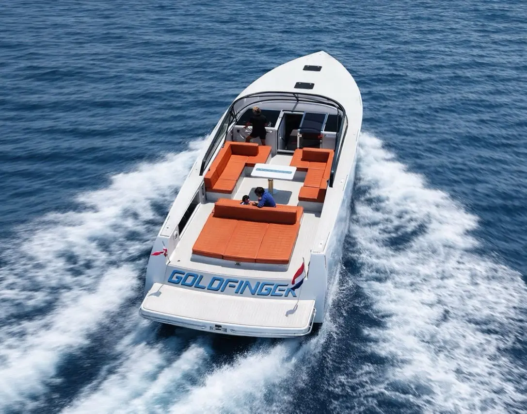 VanDutch 55 luxury yacht — professionally maintained with full navigation and safety equipment